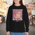 I Like My Books Spicy And My Coffee Icy Librarian Youth Long Sleeve Tee I Like My Books Spicy And My Coffee Icy Librarian Youth Long Sleeve Tee