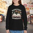 Bookstore Wanderers Retro Women Book Lovers Youth Long Sleeve Tee Bookstore Wanderers Retro Women Book Lovers Youth Long Sleeve Tee