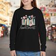 Booktrovert Book Lover Reading Bookworm Reader Youth Long Sleeve Tee