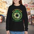 Bookworm Irish All Booked For St Patrick's Day Book Lover Youth Long Sleeve Tee
