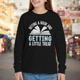 Buying A Book And Getting A Little Treat Youth Long Sleeve Tee