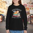 Cats And Books Easily Distracted By Book & Cat Lover Men Women Kids Youth Long Sleeve Tee Cats And Books Easily Distracted By Book & Cat Lover Men Women Kids Youth Long Sleeve Tee