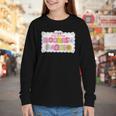 Certified Bookish Baddie Cute Book Lover Youth Long Sleeve Tee