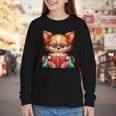 Chihuahua Reading a Book Dog Youth Long Sleeve Tee