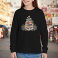 Christmas Book Reading Reader Xmas Bibliophile -Adult Christmas Tree Book Modern Youth Long Sleeve Tee Christmas Book Reading Reader Xmas Bibliophile -Adult Christmas Tree Book Modern Youth Long Sleeve Tee