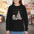 Christmas A Penguin Reading Book Snowflake Cocoa Hot Teacher Youth Long Sleeve Tee Christmas A Penguin Reading Book Snowflake Cocoa Hot Teacher Youth Long Sleeve Tee
