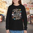 I Closed My Book To Be Here So This Better Be Good -_- Youth Long Sleeve Tee