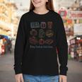 Cozy Bookish Fall Vibes Pumpkin Latte Books Autumn Reading Youth Long Sleeve Tee Cozy Bookish Fall Vibes Pumpkin Latte Books Autumn Reading Youth Long Sleeve Tee
