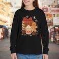 Cute Christmas Books Gingerbread Xmas Book Lover Teacher Youth Long Sleeve Tee Cute Christmas Books Gingerbread Xmas Book Lover Teacher Youth Long Sleeve Tee