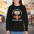 Cute Dragon Book Hot Air Balloon Adventure Fantasy Reading Youth Long Sleeve Tee Cute Dragon Book Hot Air Balloon Adventure Fantasy Reading Youth Long Sleeve Tee
