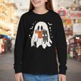 Cute Ghost Reading Book Spooky Season Halloween Costume Kids Youth Long Sleeve Tee Cute Ghost Reading Book Spooky Season Halloween Costume Kids Youth Long Sleeve Tee