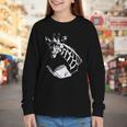 Cute Giraffe Wear Glasses Reading Book Librarian Bookworm Youth Long Sleeve Tee Cute Giraffe Wear Glasses Reading Book Librarian Bookworm Youth Long Sleeve Tee