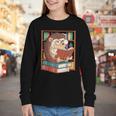 Cute Hedgehog Book Nerd Youth Long Sleeve Tee Cute Hedgehog Book Nerd Youth Long Sleeve Tee
