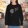 Dandelion Books Book Lover Reading Bookworm Reader Youth Long Sleeve Tee