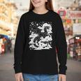 Dark Academia Fantasy Dragon Book Lover Bookish Goblincore Youth Long Sleeve Tee Dark Academia Fantasy Dragon Book Lover Bookish Goblincore Youth Long Sleeve Tee