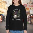 Dark Romance Book Lover Spicy Books Bookish Merch Morally Youth Long Sleeve Tee Dark Romance Book Lover Spicy Books Bookish Merch Morally Youth Long Sleeve Tee