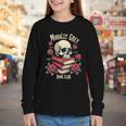Dark Romance Romantasy Smutty Book Lover Morally Grey Merch Youth Long Sleeve Tee