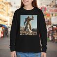 David And Goliath Bible Book Of Samuel King David Youth Long Sleeve Tee