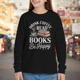 Drink Coffee Read Books Be Happy Vintage Book Reader Readers Youth Long Sleeve Tee Drink Coffee Read Books Be Happy Vintage Book Reader Readers Youth Long Sleeve Tee