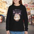 Dungeon Crawler Carl Airbrushed Princess Donut Series Book Youth Long Sleeve Tee Dungeon Crawler Carl Airbrushed Princess Donut Series Book Youth Long Sleeve Tee