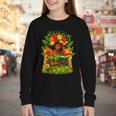 Educated Women Girls Reading Book Black History Month Youth Long Sleeve Tee Educated Women Girls Reading Book Black History Month Youth Long Sleeve Tee