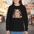 Fall Colors s I Love Fall s Books & Pumpkins Youth Long Sleeve Tee Fall Colors s I Love Fall s Books & Pumpkins Youth Long Sleeve Tee