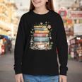 Fantasy Drama Tragedy Book Lover Subtle Watercolor Youth Long Sleeve Tee