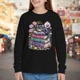 Fantasy Drama Tragedy Cute Cat Book Lover Readers Librarians Youth Long Sleeve Tee Fantasy Drama Tragedy Cute Cat Book Lover Readers Librarians Youth Long Sleeve Tee