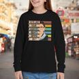 Feminist Ruth Bader Ginsburg RBG Quote Girl With Book Women Youth Long Sleeve Tee