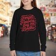 Forget Flowers Buy Me Books Valentine Bookish Book Lover Youth Long Sleeve Tee Forget Flowers Buy Me Books Valentine Bookish Book Lover Youth Long Sleeve Tee