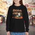 Ghost Library Reading Books Halloween Men Women Kids Youth Long Sleeve Tee Ghost Library Reading Books Halloween Men Women Kids Youth Long Sleeve Tee