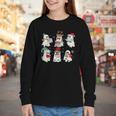 Ghost Santa Elf Squad Read Books Bookish Librarian Christmas Youth Long Sleeve Tee Ghost Santa Elf Squad Read Books Bookish Librarian Christmas Youth Long Sleeve Tee