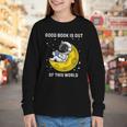 Good Book Is Out Of This World Astronaut Read Book Bookworm Youth Long Sleeve Tee Good Book Is Out Of This World Astronaut Read Book Bookworm Youth Long Sleeve Tee