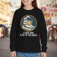 Good Book Is Out Of This World Space Reading Lover Youth Long Sleeve Tee Good Book Is Out Of This World Space Reading Lover Youth Long Sleeve Tee