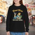 Good That Girls Read Dirty Books Smut Reader Book Romance Youth Long Sleeve Tee