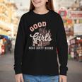 Good Girls Read Dirty Books Smutty Book Merch I Dont Watch Youth Long Sleeve Tee Good Girls Read Dirty Books Smutty Book Merch I Dont Watch Youth Long Sleeve Tee