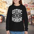 Gothic Classic Horror Thriller Book Movie Film Halloween Youth Long Sleeve Tee