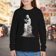 Gothic Librarian Halloween Books Tee For Teachers Youth Long Sleeve Tee
