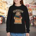 Groundhogs Prefer Books Over Winter February Youth Long Sleeve Tee