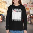 Guestbook 7th Birthday 7 Year Old Born 2018 Bday Youth Long Sleeve Tee