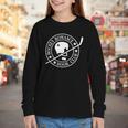 In My Hockey Romance Era Romance Hockey Book Club Youth Long Sleeve Tee