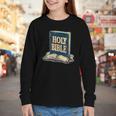 Holy Book Costume For Jesus And Bible Lovers Youth Long Sleeve Tee