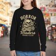 Horror Reading Spooky Vibes Bookish Horror Readers Book Club Youth Long Sleeve Tee Horror Reading Spooky Vibes Bookish Horror Readers Book Club Youth Long Sleeve Tee