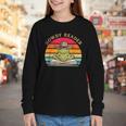 Howdy Reader Frog Reading Book Vintage Youth Long Sleeve Tee