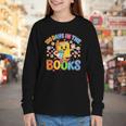 HUGvyn Preppy 100 Days In The Books Teacher Reading Coffee Youth Long Sleeve Tee HUGvyn Preppy 100 Days In The Books Teacher Reading Coffee Youth Long Sleeve Tee