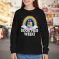 It's Book Fair Week Librarian Library Literacy Reading Youth Long Sleeve Tee It's Book Fair Week Librarian Library Literacy Reading Youth Long Sleeve Tee