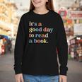 It's A Good Day To Read A Book Books Library Reading Youth Long Sleeve Tee It's A Good Day To Read A Book Books Library Reading Youth Long Sleeve Tee