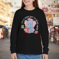 Its A Good Day To Read A Book Cute Elephant And Pig Edition Youth Long Sleeve Tee
