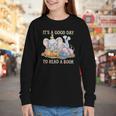 Its A Good Day To Read A Book Cute Pig & Elephant Adventure Youth Long Sleeve Tee Its A Good Day To Read A Book Cute Pig & Elephant Adventure Youth Long Sleeve Tee