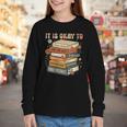 Its Okay Not To Be Okay Mental Health Awareness Floral Books Youth Long Sleeve Tee Its Okay Not To Be Okay Mental Health Awareness Floral Books Youth Long Sleeve Tee